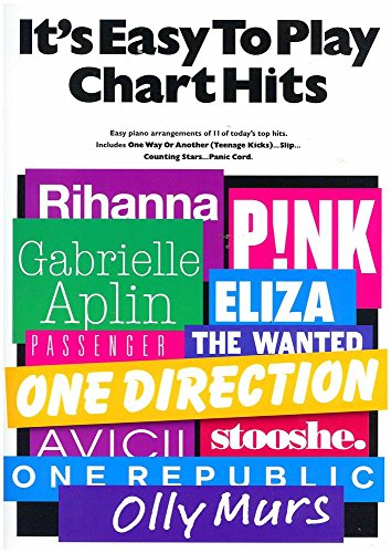 It's Easy To Play Today's Chart Hits (Easy Piano)