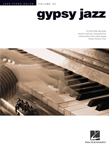 Jazz Piano Solos Volume 20: Gypsy Jazz: Noten für Klavier: Jazz Piano Solos Series Volume 20