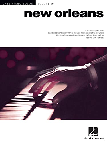 Jazz Piano Solos Volume 21: New Orleans: Noten für Klavier