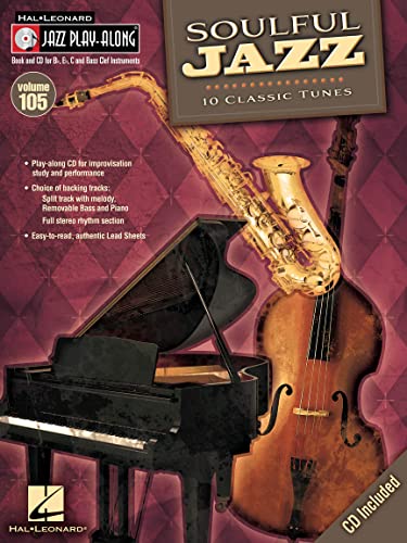 Jazz Play-Along Volume 105: Soulful Jazz: Play-Along, CD für Instrument(e) in b, es, c (Jazz Play-along, 100, Band 100) von Music Sales