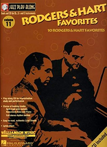Jazz Play Along Volume 11: Rodgers And Hart Favourites: Play-Along, CD für Ensemble von Hal Leonard