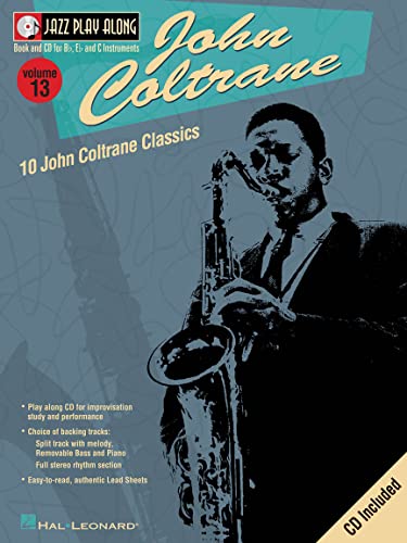 Jazz Play Along Volume 13 John Coltrane Bflatinst Book/Cd (Jazz Play Along Series)