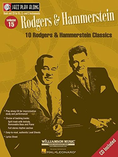 Jazz Play Along Volume 15 Rodgers And Hammerstein Bflatinst Book/Cd (Jazz Play Along Series)