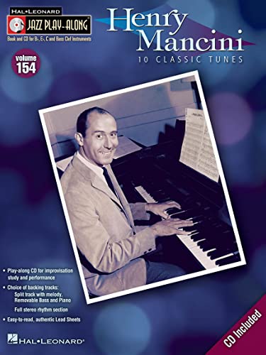Jazz Play-Along Volume 154: Henry Mancini: Play-Along, CD für Instrument(e) in c (Jazz Play-along, 154, Band 154)