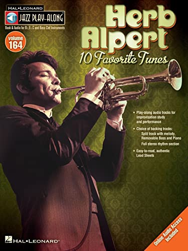 Jazz Play-Along Volume 164: Herb Alpert: Play-Along, CD für Bassinstrument(e) (Jazz Play-Along, 164, Band 164)
