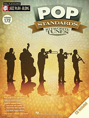 Jazz Play-Along Volume 172: Pop Standards - 10 Favorite Tunes: Noten, CD für Instrument(e) in b (Jazz Play-along, 172, Band 172)