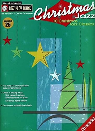 Volume 25 - Christmas Jazz: Noten, CD für Instrument(e): 10 Christmas Jazz Classics (Book & CD) von HAL LEONARD