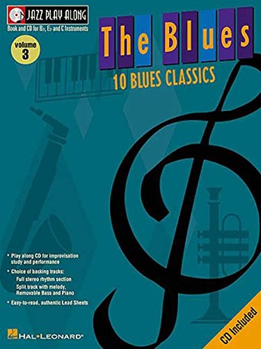 Jazz Play Along Volume 3 The Blues Bk/Cd: Play-Along, CD für Instrument(e): 10 Blues Classics von Hal Leonard Europe