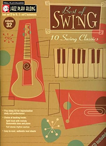 Jazz Play Along Volume 32 Best Of Swing Bflatinst Book/Cd