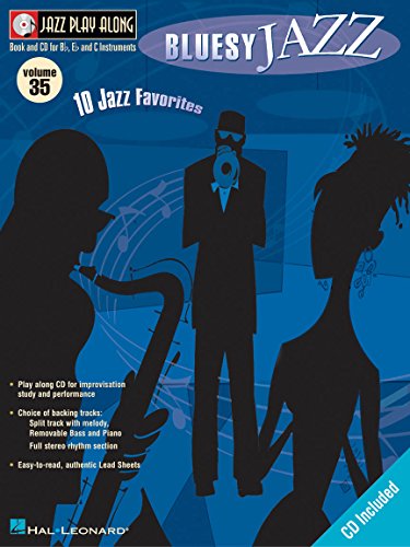 Jazz Play Along Volume 35 Bluesy Jazz Book/CD