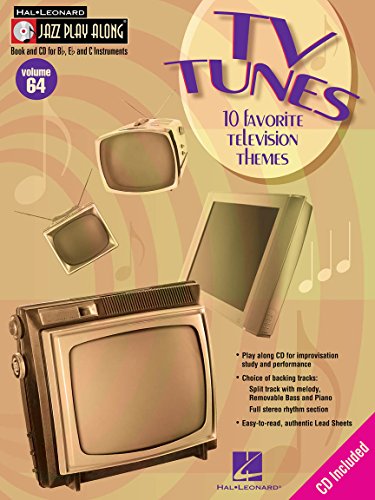 Jazz Play-Along Volume 64: Tv Tunes All Inst Book/Cd: Play-Along, CD für Instrument(e): 10 Favorite Television Themes (Jazz Play-along, 64, Band 64) von Hal Leonard