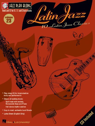 Jpa Volume 23 Latin Jazz (10 Latin Jazz Classics) Bk/Cd (Volume 23 of the ultimate Play Along series): Noten, CD für Instrument(e) (Jazz Play Along, 23) Jpa Volume 23 Latin Jazz (10 Latin Jazz Classics) Bk/Cd (Volume 23 of the ultimate Play Along series): Noten, CD für Instrument(e) (Jazz Play Along, 23)