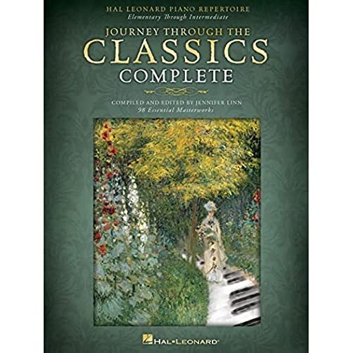 Journey Through The Classics: Complete: Noten für Klavier (Hal Leonard): Hal Leonard Piano Repertoire: Elementary Through Intermediate von HAL LEONARD