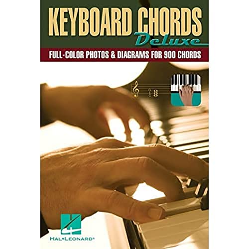 Keyboard Chords Deluxe Kbd Book: Noten für Keyboard: Full-Color Photos & Diagrams for Over 900 Chords von HAL LEONARD