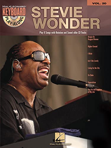 Keyboard Play-Along Volume 20: Stevie Wonder: Noten, CD für Keyboard (Keyboard Play-along, 20, Band 20) von HAL LEONARD