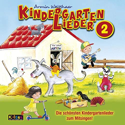 Kindergartenlieder 2: Die schönsten Kindergartenlieder zum Mitsingen und Bewegen von TopX Music / TopX Media