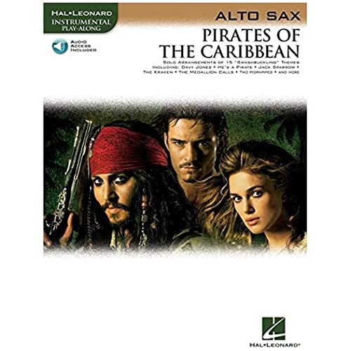 Pirates Of The Caribbean (Alto Sax Book & CD): Noten, Bundle, CD für Alt-Saxophon (Instrumental Play-along): Instrumental Play-Along - from the Motion Picture Soundtrack von HAL LEONARD