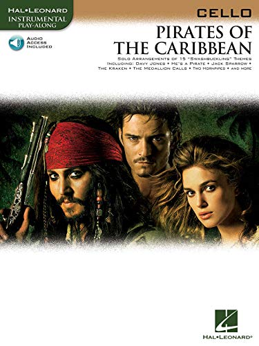 Klaus Badelt Pirates Of The Caribbean (Cello) Book/Audio Online (Hal Leonard Instrumental Play-along)