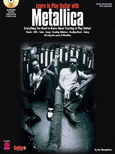 Metallica Learn To Play Guitar With Bk/Cd: Noten, CD für Gitarre (Cherry Lane) von Hal Leonard
