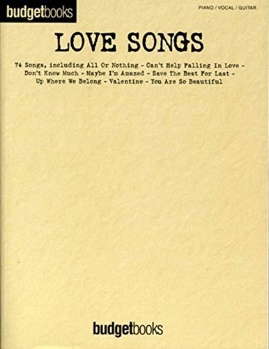 Love Songs, Songbook Love Songs, Songbook von Hal Leonard Europe