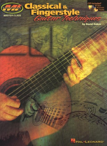 M. I. Classical & Fingrstyle Guitar Tech Bk/Cd: Noten, CD für Gesang (Singstimme) (Musicians Institute Master Class): Master Class Series