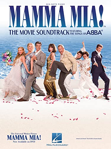 Mamma Mia!: The Movie Soundtrack Featuring The Songs Of Abba -Big Note Piano-: Noten für Klavier