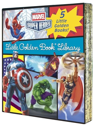 Marvel Little Golden Book Library (Marvel Heroes)