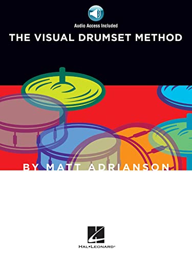 Matt Adrianson: The Visual Drumset Method: Noten, Lehrmaterial, CD für Schlagzeug von HAL LEONARD