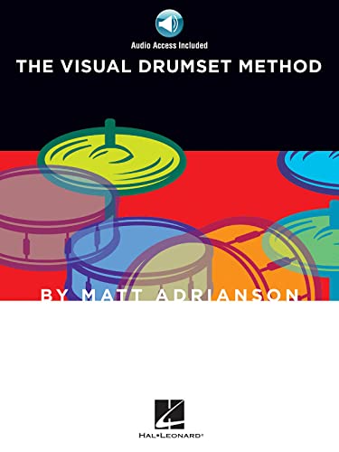 Matt Adrianson: The Visual Drumset Method: Noten, Lehrmaterial, CD für Schlagzeug Matt Adrianson: The Visual Drumset Method: Noten, Lehrmaterial, CD für Schlagzeug