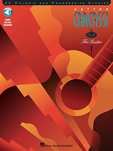 Matteo Carcassi 25 Melodic And Progressive Studies Op.60 Gtr Book/Cd: 25 Melodic And Progressive Studies Op.60 (Book/Online Audio) von Hal Leonard