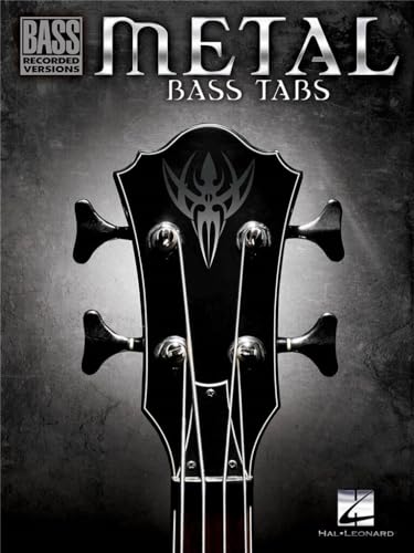 Metal Bass Tabs: Songbook für Bass-Gitarre (Bass Recorded Versions)