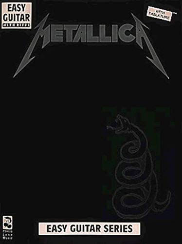 Metallica Black Book Easy Guitar With Riffs: Noten für Gitarre (Play It Like It Is) von Cherry Lane Music Company
