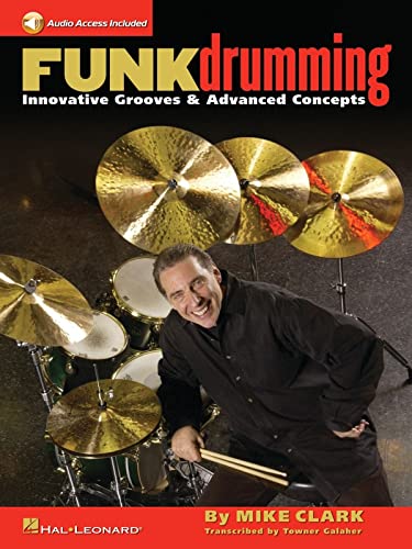 Mike Clark: Funk Drumming Drums Book / Cd: Noten, CD für Schlagzeug