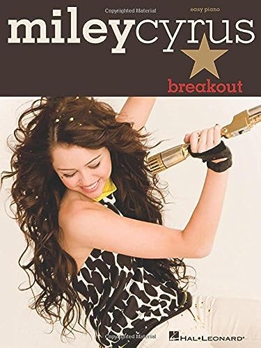 Miley Cyrus Breakout Easy Piano Pf Miley Cyrus Breakout Easy Piano Pf