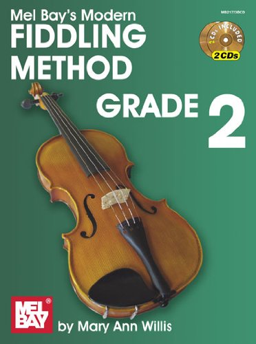 Willis Mel Bay'S Modern Fiddling Method Grade 2 Violin Book/2CD