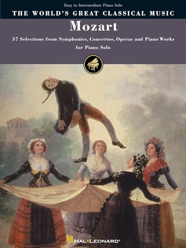 Mozart - Simplified Piano Solos: Noten, Sammelband für Klavier (World's Greatest Classical Music): 57 Selections from Symphonies, Concertos, Operas and Piano Works Easy to Intermediate Piano Solos