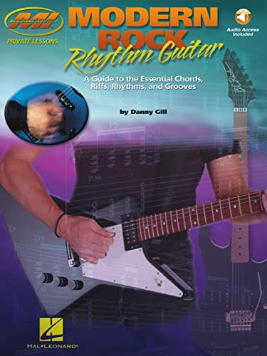 M. I. Modern Rock Rhythm Guitar (Book / CD): Noten, CD für Gitarre (Musicians Institute Private Lessons) von Musicians Institute Press