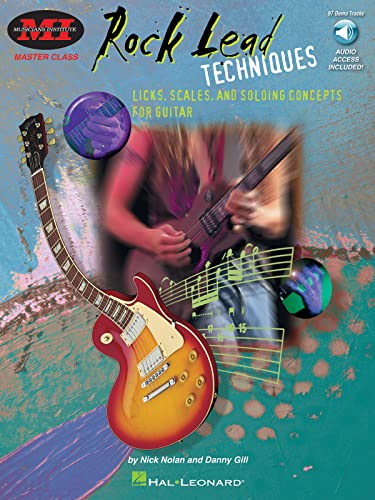 M. I. Rock Lead Techniques (Nolan/Gill) MIMC Book/Cd -Album-: Noten, CD für Gitarre (Musicians Institute)