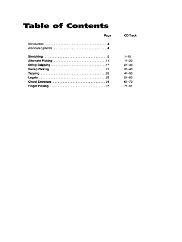 Musicians Institute: Technique Exercises For Guitar (Book / CD): Noten, CD für Gitarre (Musicians Institute: Private Lessons): Lessons And Licks for Improving Your Speed, Power And Clarity