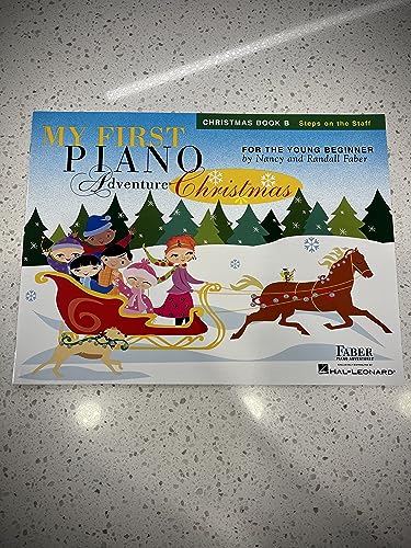My First Piano Adventure - Christmas (Book B - Steps On The Staff): Lehrmaterial für Klavier