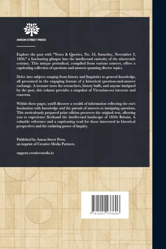 Notes and Queries Notes and Queries von Anson Street Press