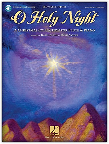O Holy Night A Christmas Collection For Flute And Piano Book von Music Sales