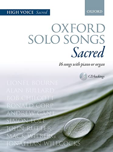 Sacred: 16 Songs With Piano or Organ (Oxford Solo Songs) von Oxford University Press