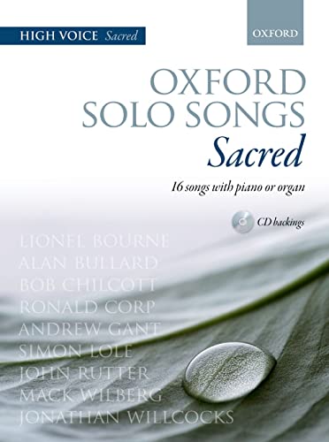 Sacred: 16 Songs With Piano or Organ (Oxford Solo Songs) Sacred: 16 Songs With Piano or Organ (Oxford Solo Songs)