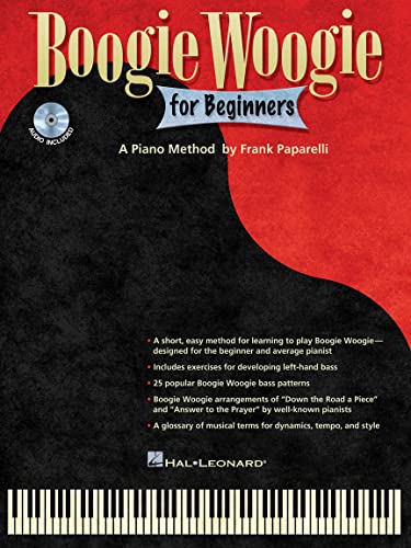 Boogie Woogie For Beginners: Lehrmaterial, CD für Klavier: Keyboard Instruction