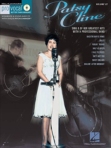Patsy Cline: Noten, CD für Gitarre, Gesang (Pro Vocal Series, Band 22): Pro Vocal Women's Edition Volume 22 (Pro Vocal Series, 22, Band 22) von Music Sales