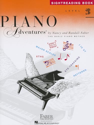 Piano Adventures: Sightreading Book - Level 2B: Buch, Noten, Lehrmaterial für Klavier