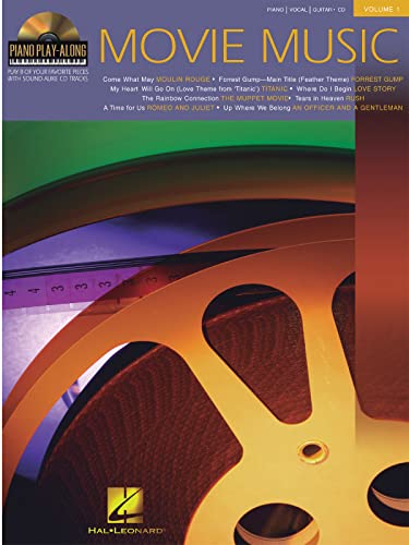 Piano Play Along Volume 1 Movie Music Pvg Bk/Cd: Play-Along, CD für Gesang, Klavier (Gitarre) von HAL LEONARD