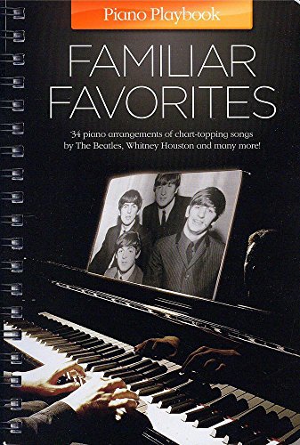 Piano Playbook: Familiar Favorites: Songbook Klavier, Gesang, Gitarre von Hal Leonard Europe