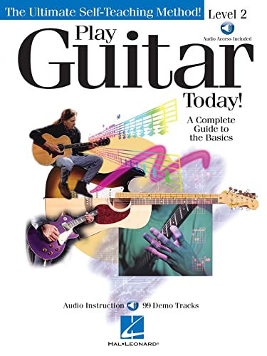 Play Guitar Today Level 2 Gtr Book/Cd: Complete Guide to the Basics (Play Today Level 2): A Complete Guide to the Basics von Hal Leonard Europe